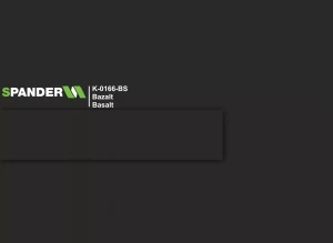 Zaślepka  K-0166 BS Bazalt