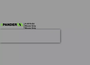 Zaślepka Spander  K-0519 SU Mouse Grey