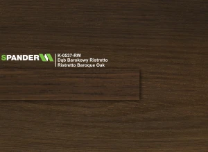 Obrzeże Spander K-0537 RW Dąb Barokowy Ristretto