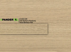 Obrzeże Spander K-0543 SN Dąb Barbera Piaskowy