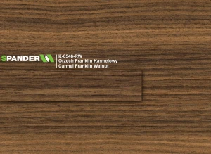 Obrzeże Spander K-0546 RW Orzech Franklin Karmelowy