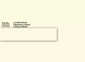 Obrzeże 0564 - HG/AG Migdałowy (Gloss-Połysk)