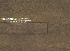 Obrzeże do blatu Kronospan K - 0351 RT Beton  Rdzawy