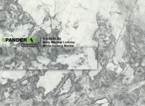 Obrzeże do blatu Kronospan K - 0552 SU Biały Marmur Lodowy