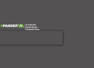 Obrzeże Spander K-0162 PE Grafit Szary - pełna rolka 