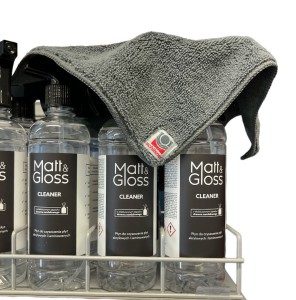 Środek czyszczący do powierzchni matowych i połyskowych MattGloss CLEANER   - zestaw 6szt. ( Ściereczka gratis)