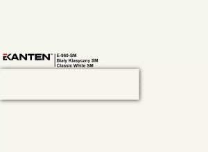 Obrzeże Ekanten Egger E 960 SM Biały Klasyczny - pełna rolka  