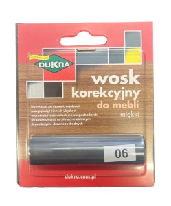 Wosk Korekcyjny Miękki - 06 Ciemny Szary