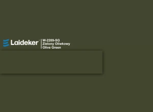 Obrzeże Woodeco W - 2209 SG Zielony Oliwkowy - pełne rolki 