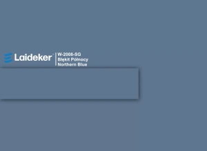 Obrzeże Woodeco W - 2008 SG Błękit Północy - pełne rolki 