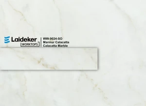 Obrzeże do blatu Woodeco W 9024 SO Marmur Calacatta