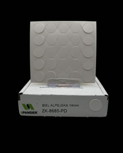 Zaślepka Spander Kronospan  K - 8685 PD Biel Alpejska